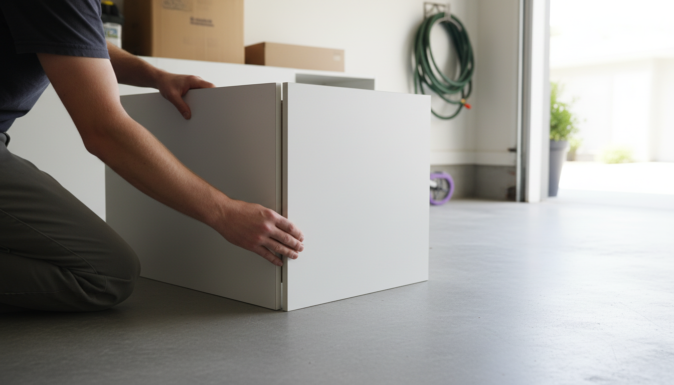 Klovo cabinet assembly demonstration