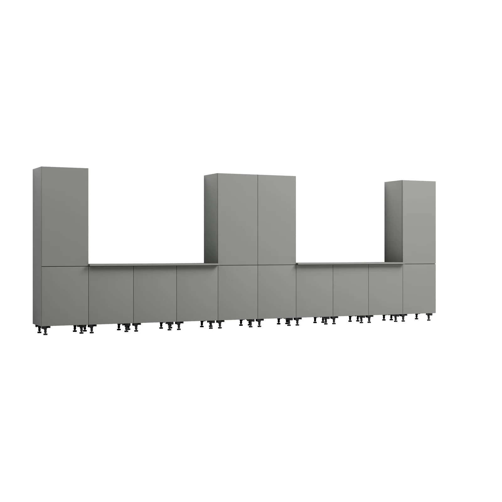 Klovo 20 ft cabinet set