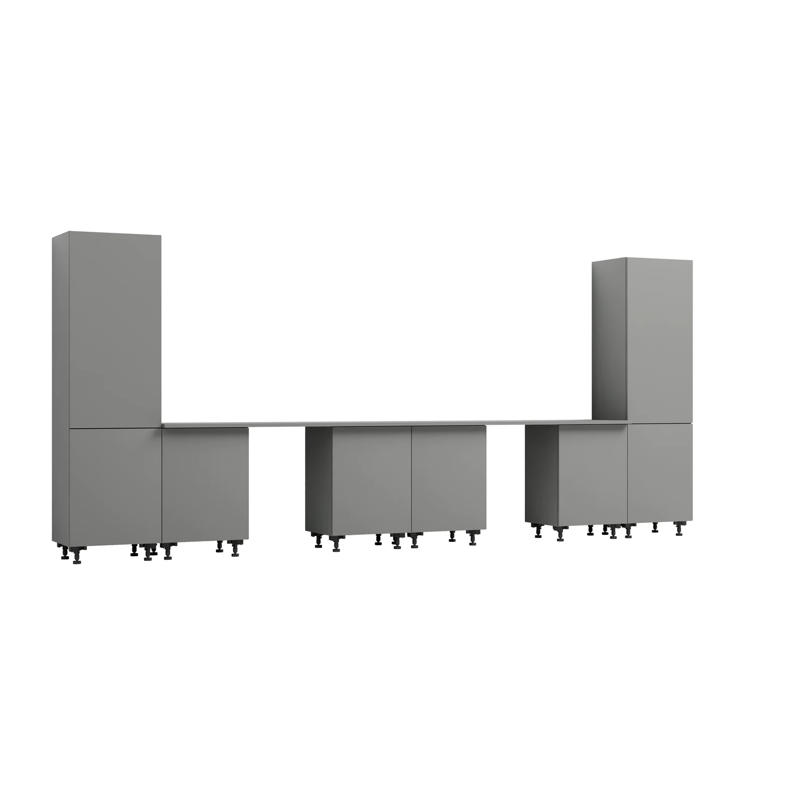 Klovo 16 ft cabinet set