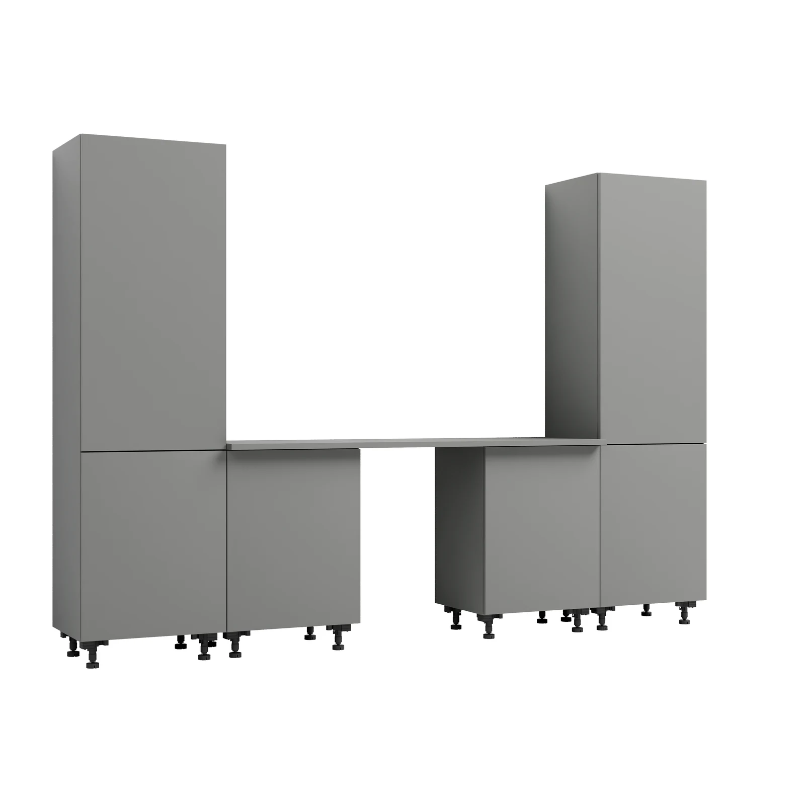 Klovo 10 ft cabinet set